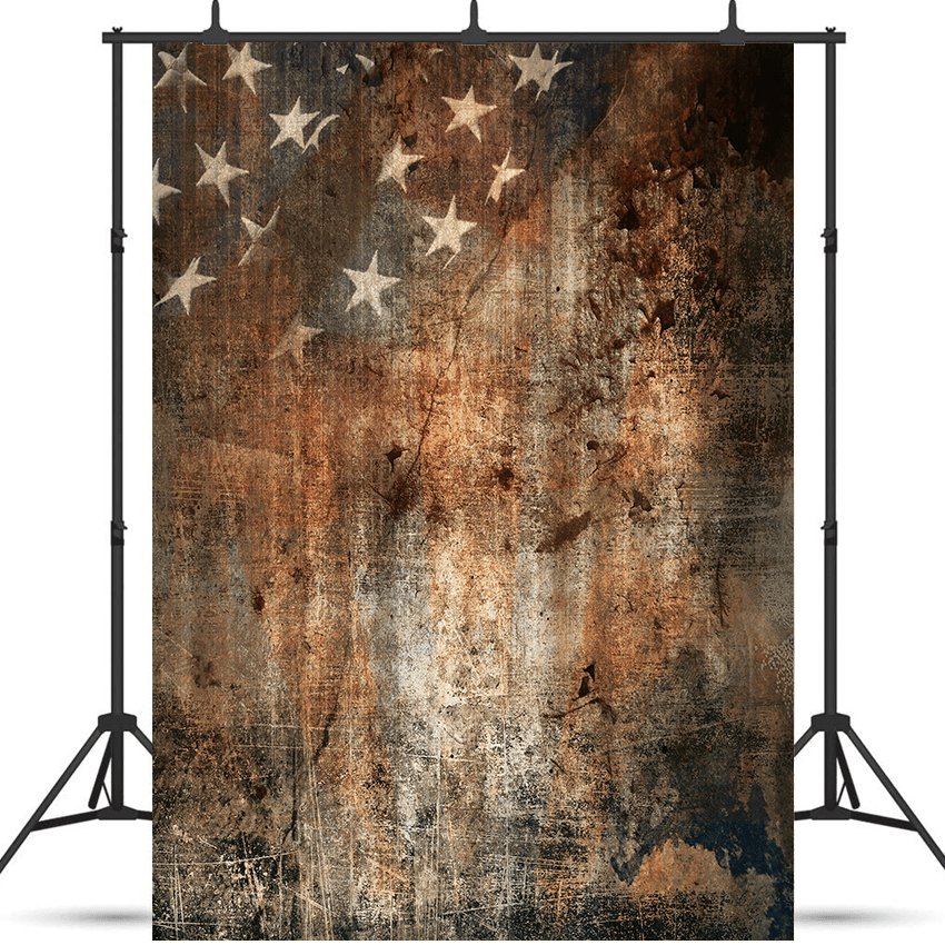 Grunge Backdrop America Flag for Independence Photography SBH0367