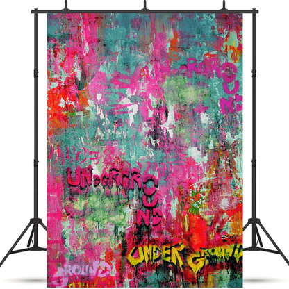 Colorful Graffiti Street Art Backdrop for Photography SBH0297