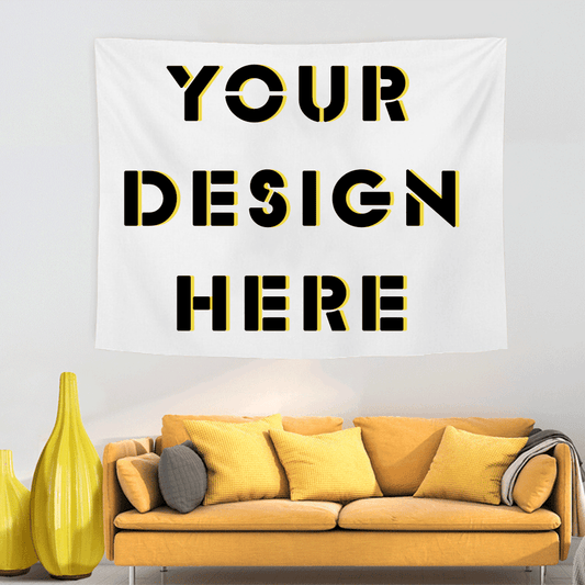 BUY 2 GET 1 FREE Custom Tapestry Upload Images Make Your Own Tapestry for bedroom, Living Room, Party, Wall Hanging Décor A100