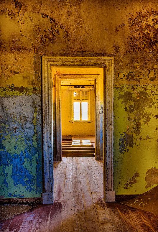 Old Wooden House Door Window Architecture Backdrop for Studio