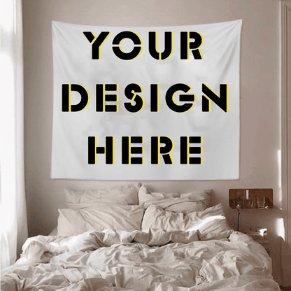 BUY 2 GET 1 FREE Custom Tapestry Upload Images Make Your Own Tapestry for bedroom, Living Room, Party, Wall Hanging Décor A100