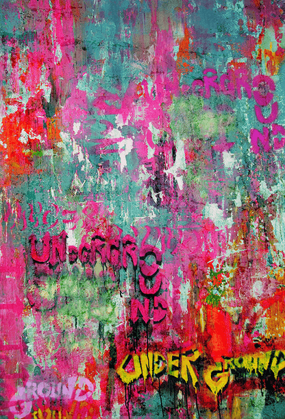 Colorful Graffiti Street Art Backdrop for Photography SBH0297