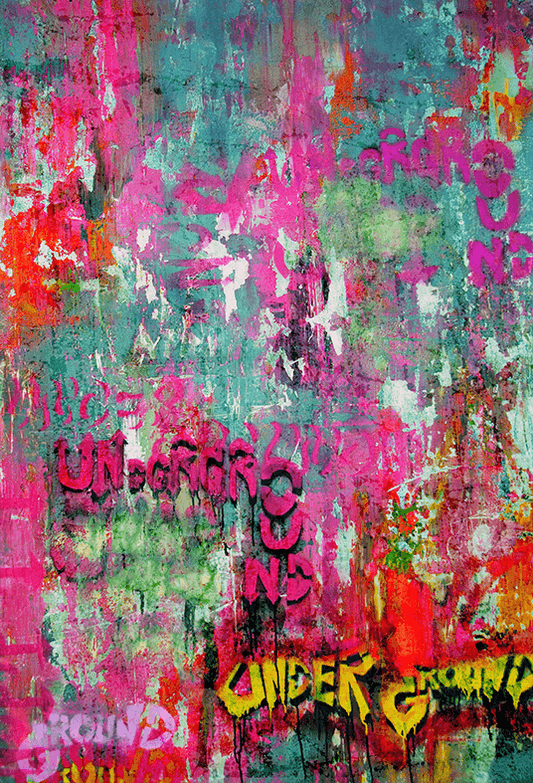 Colorful Graffiti Street Art Backdrop for Photography SBH0297