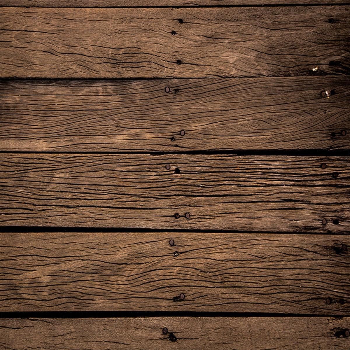Brown Retro Wood Floor Wall Texture Backdrop Photography Background