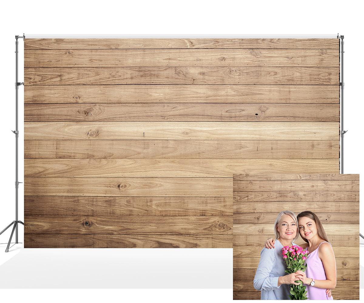 Rustic Wood Food Photography Backdrop Background Studio Photoshoot Props KH03560