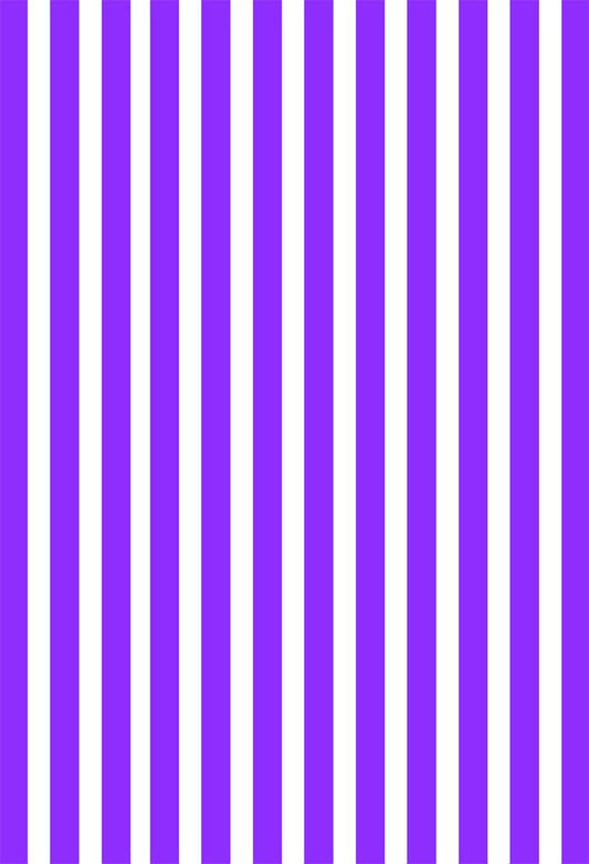 Purple and White Stripes Baby Show Photo Backdrops