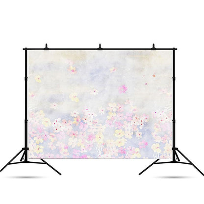 Beautiful Watercolor Flower Bouquet Photo Backdrop for Photo Video Studio SBH0043