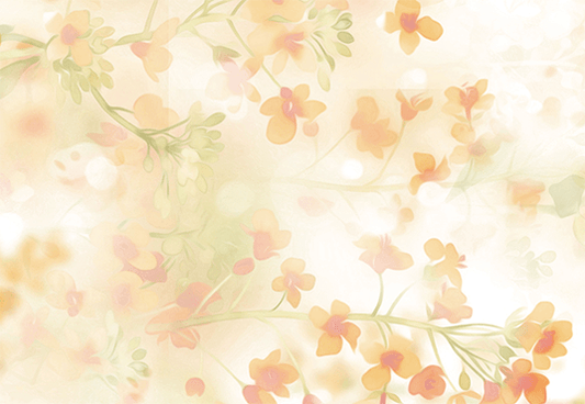 Yellow Original Wildflower Oil Impasto Painting Abstract Backdrop for Photography SBH0050
