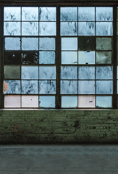 Abandoned Brick Factory Backdrop for Photography SBH0344