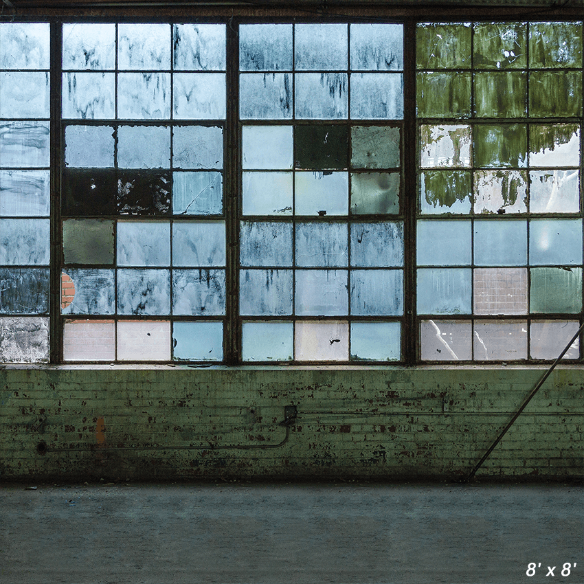 Abandoned Brick Factory Backdrop for Photography SBH0344