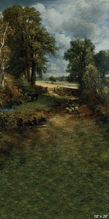 Englische Landschaft Oil Painting Backdrop for Photography SBH0369