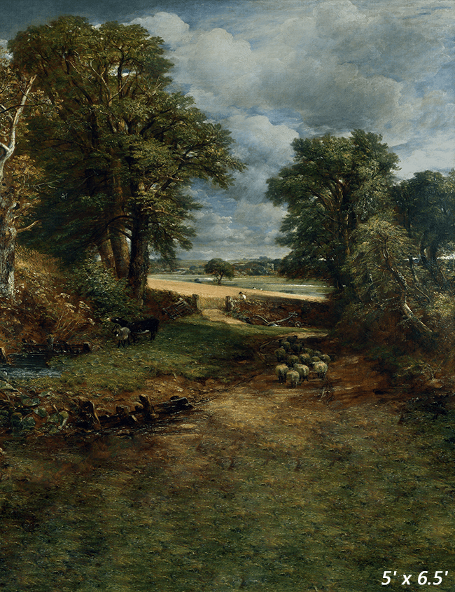 Englische Landschaft Oil Painting Backdrop for Photography SBH0369
