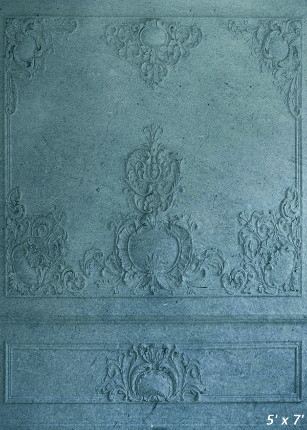 Blue Plaster Interior Wall Backdrop for Photography SBH0383