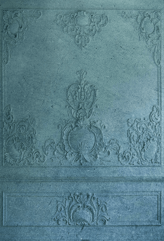 Blue Plaster Interior Wall Backdrop for Photography SBH0383
