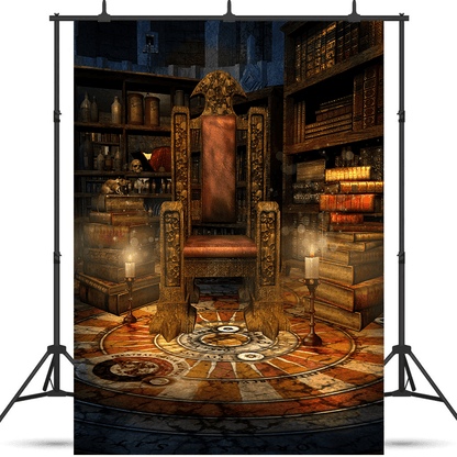 Fantasy Room With a Chair Backdrop for School SBH0397