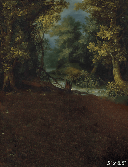 Classic Landscape Oil Painting Backdrop for Photography SBH0413