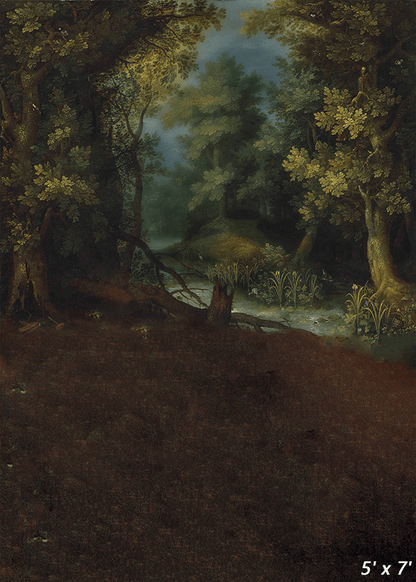 Classic Landscape Oil Painting Backdrop for Photography SBH0413