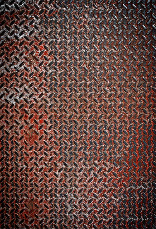 Rusty Metal Plate Texture Fabric  Photography Backdrop SBH0423