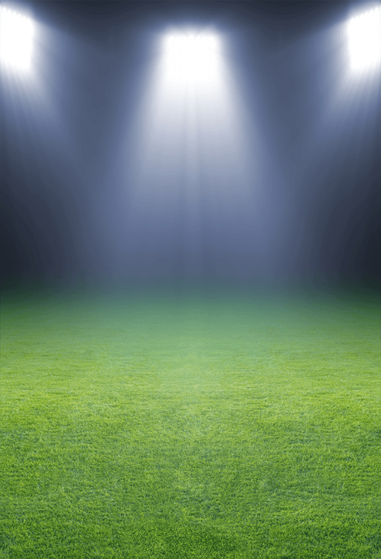 Green Soccer Field Fabric Backdrop for Photoshoot SBH0458