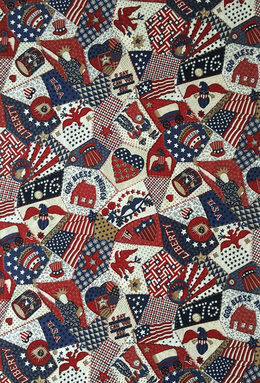 USA Antique Flags Patriotic Backdrop For Photography SBH0471