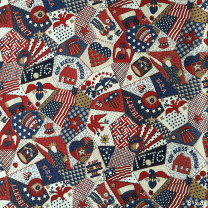 USA Antique Flags Patriotic Backdrop For Photography SBH0471