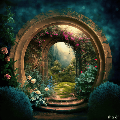 Magic Fairytale Garden Backdrop for Photography SBH0475