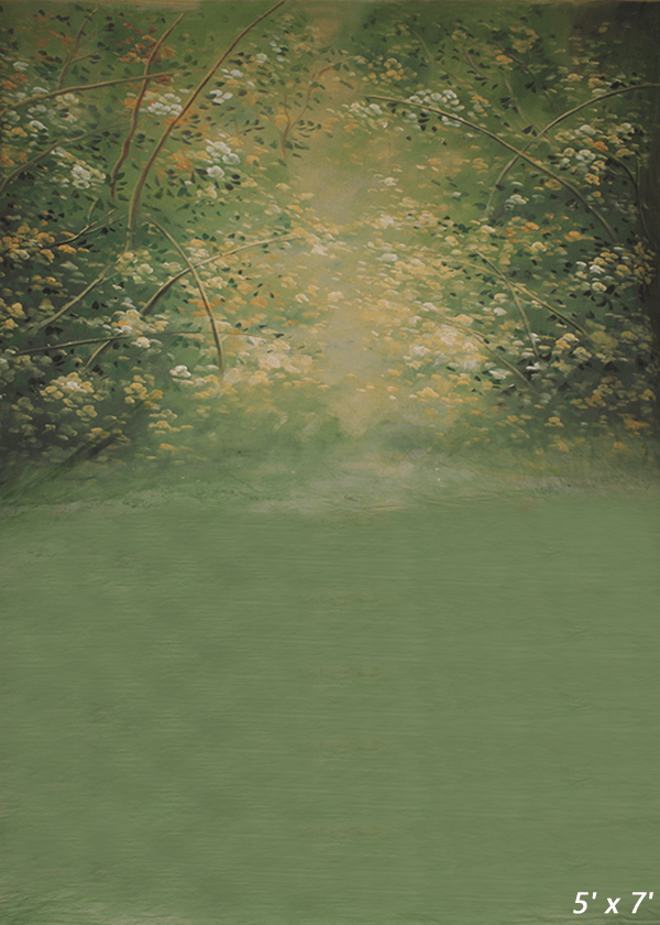 Spring Scenic Oil Painting Backdrop for Photo SBH0480