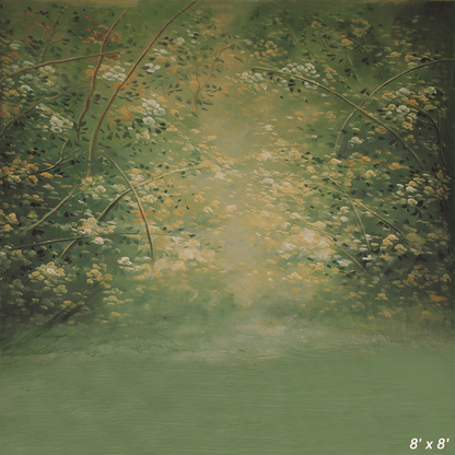 Spring Scenic Oil Painting Backdrop for Photo SBH0480