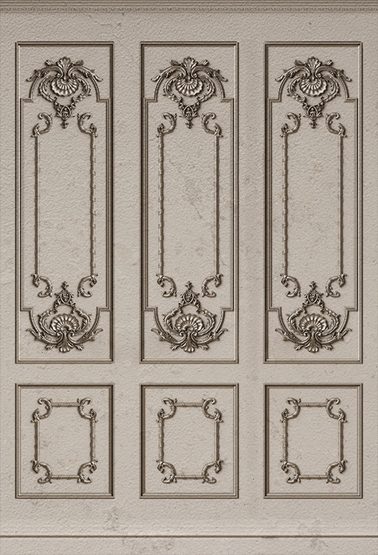 Beige White Classic Interior Wall Backdrop Background SBH0490