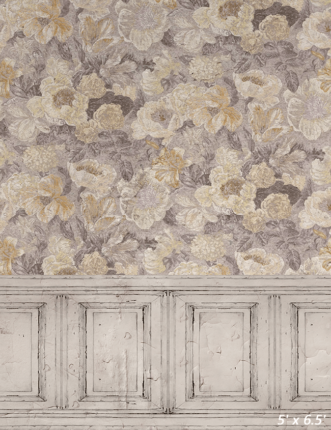Blossom Flower Pattern Fabric Photo Backdrop SBH0501