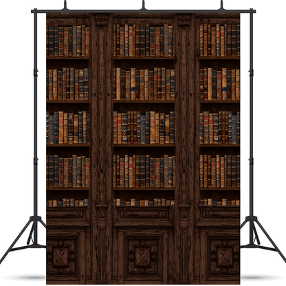 Vintage Book Storage Wall Backdrop Photo Studio SBH0519