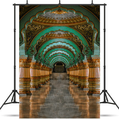Grand Interiors of Mysore Palace Church Backdrop SBH0530