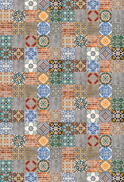 Ceramic Tiles Patterns Backdrop Background for Photo SBH0574