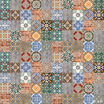 Ceramic Tiles Patterns Backdrop Background for Photo SBH0574