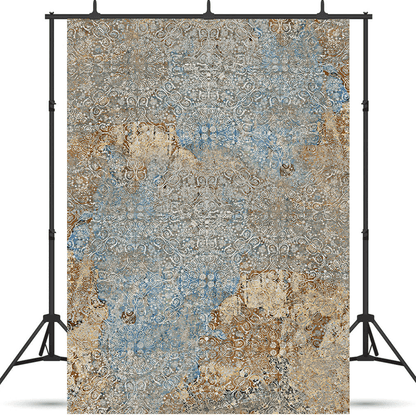 Natural Porcelain Tile Fabric Backdrop for Photo SBH0575