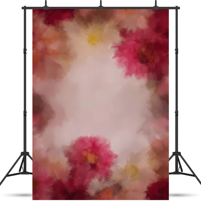 Fine Art Blurred Floral Background Backdrop SBH0597