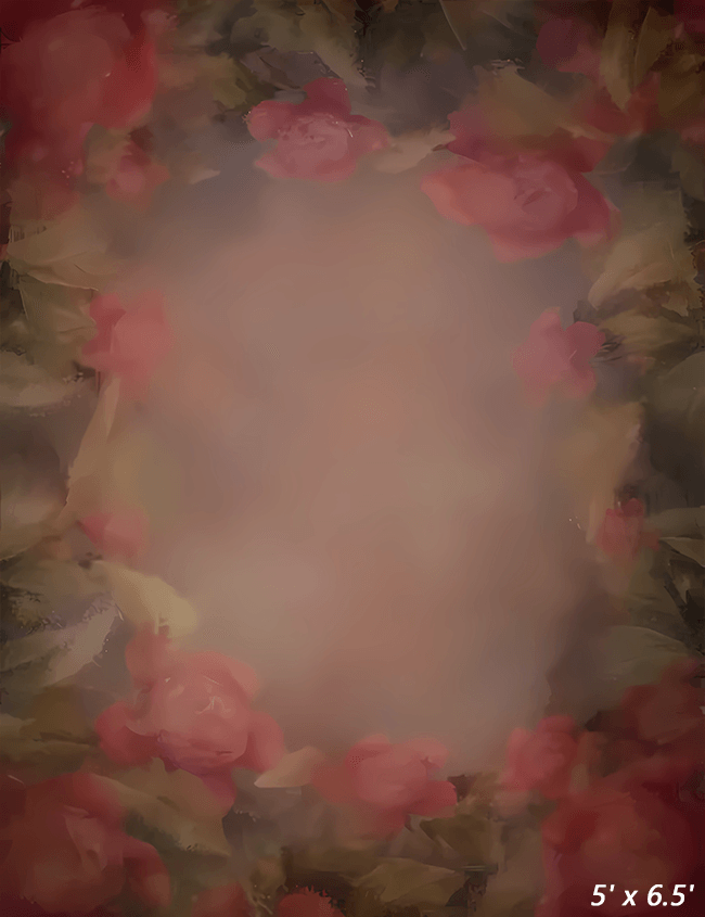 Fine Art Elegant Style Floral Background Backdrop SBH0598