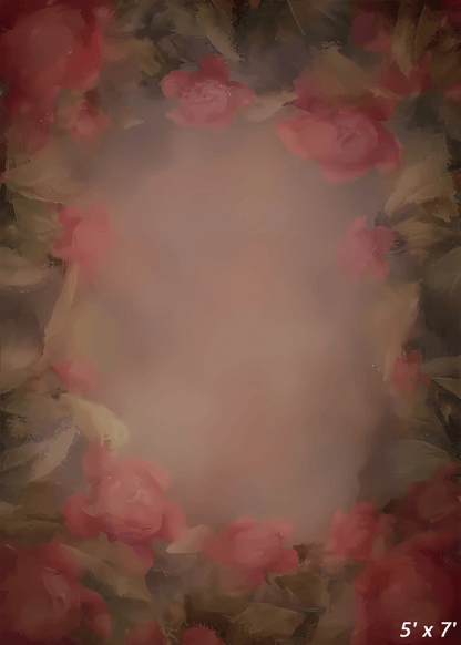 Fine Art Elegant Style Floral Background Backdrop SBH0598