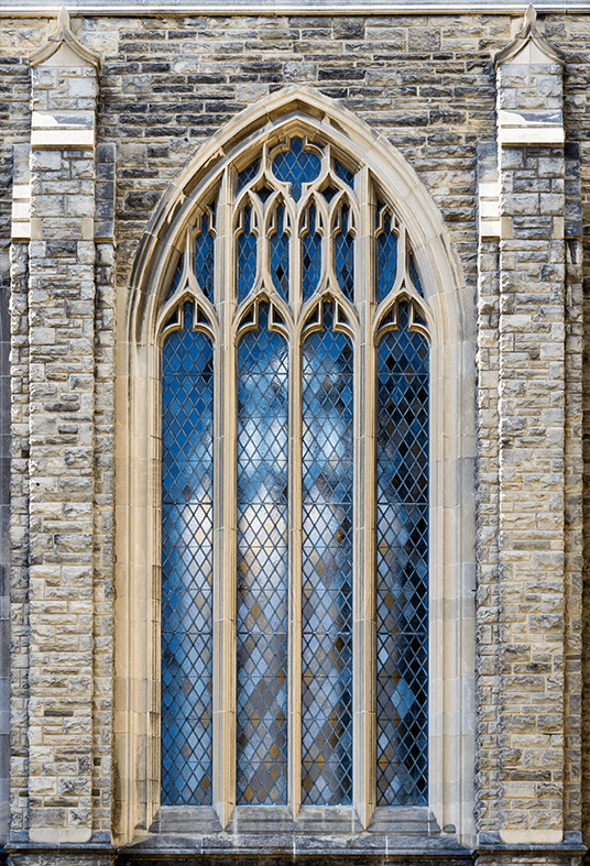 Gothic Old Church Window Backdrop for Photo SBH0611