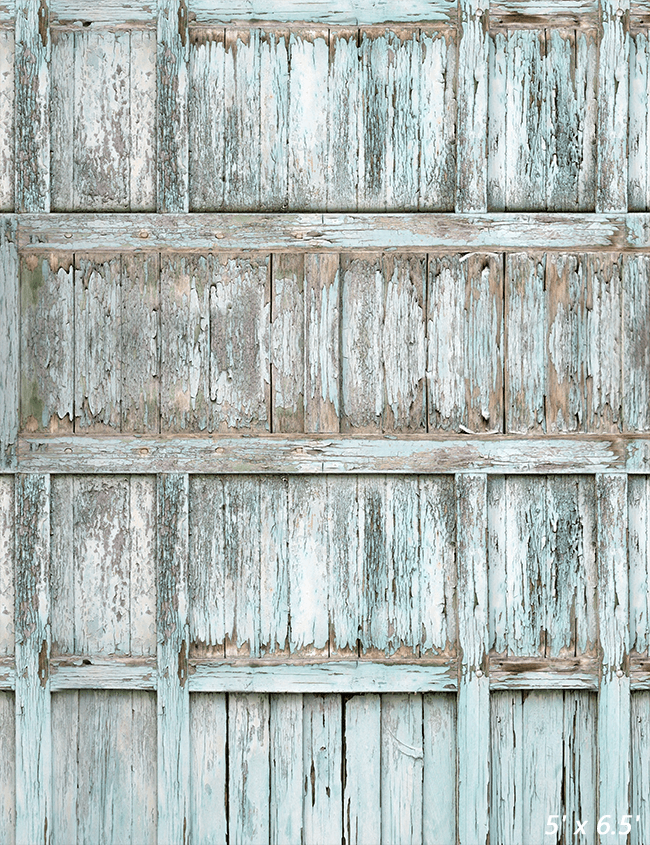 Paint-Peeling Wooden Old Door Backdrop for Photography SBH0642
