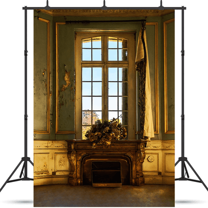 Rustic Retro Wood House Scenery Photo Backdrop for Photo SBH0688