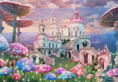 Fantasy Castle Fantasy Princess Castle Photography Backdrop
