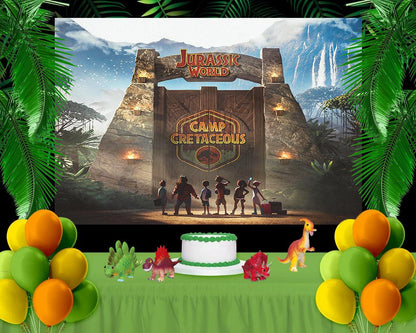 Jurassic World Dinosaur Backdrop Wild Animals Photography Background Photo Props TKH1824