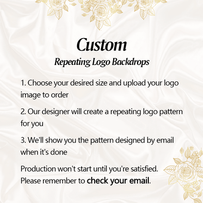 Custom Designed Backdrop Design Personalized Banner for Tradeshow C-107
